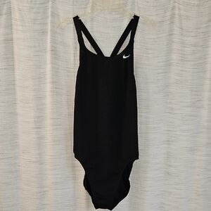Nike Black Athletic Swimsuit